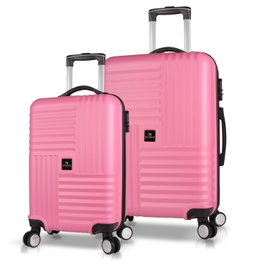 Zoozie Bags Juego de Maletas de 2 Piezas Rosa
